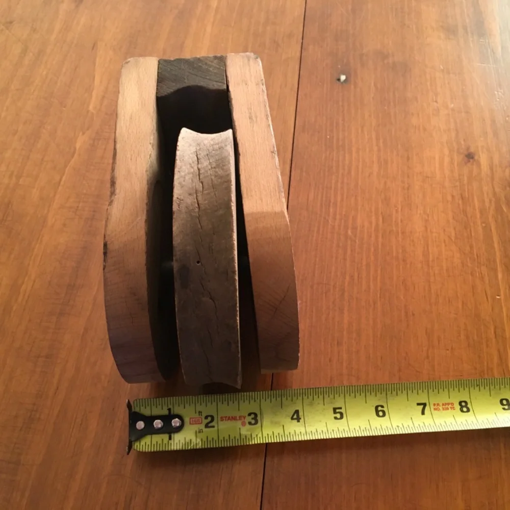 Decorative Wooden Pulley